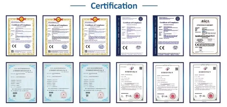 Our Certificates Our Certificates